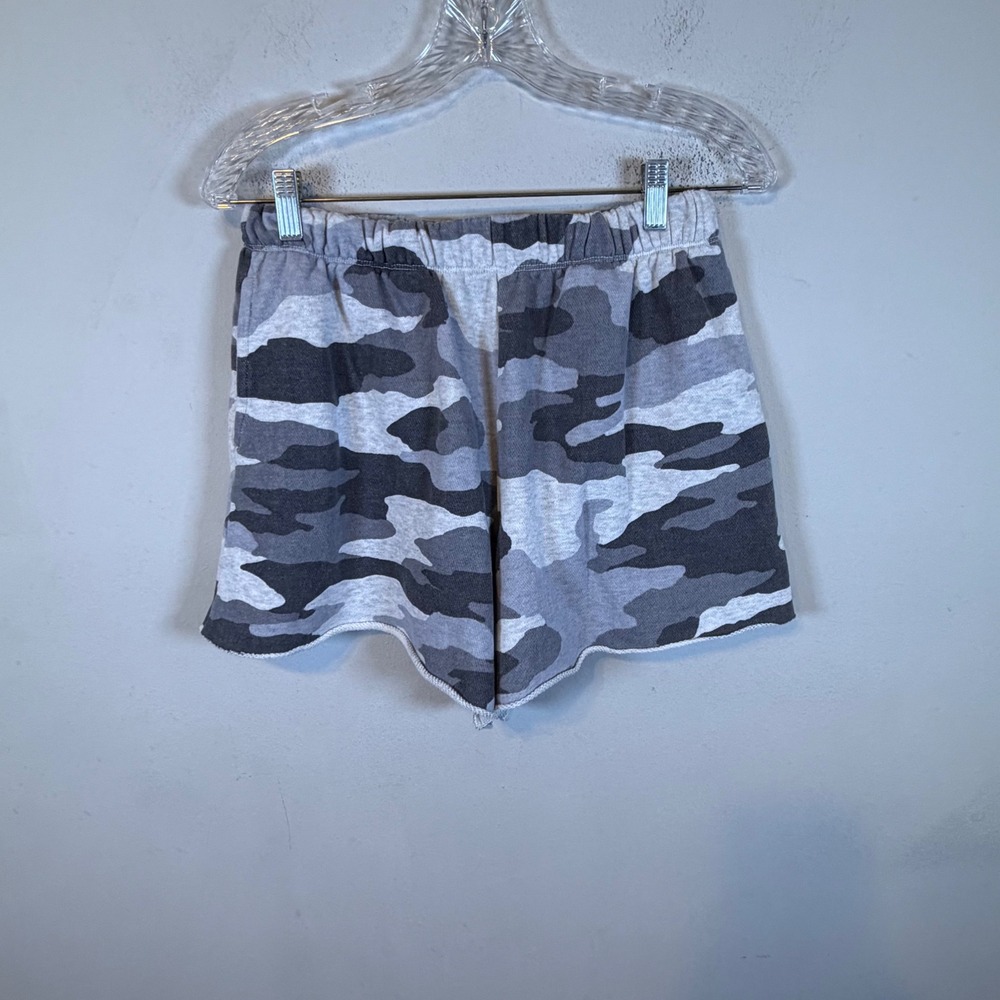 Aerie Womens Shorts Camouflage Gray Size M
